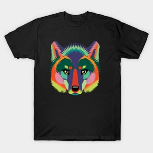 techno wolf T-Shirt